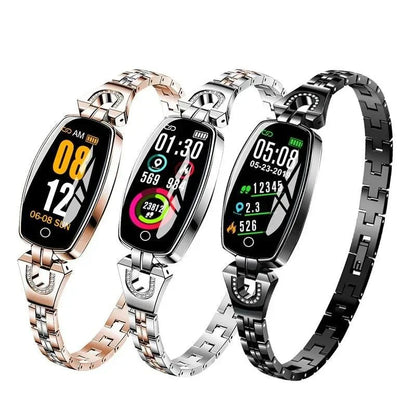 Waterdichte fitness tracker slimme armband met hartslag- en activiteitsmonitoring voor vrouwen