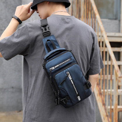 Waterdichte Oxford crossbody tas anti-diefstal schoudertas met USB-oplader