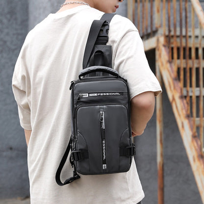 Waterdichte Oxford crossbody tas anti-diefstal schoudertas met USB-oplader