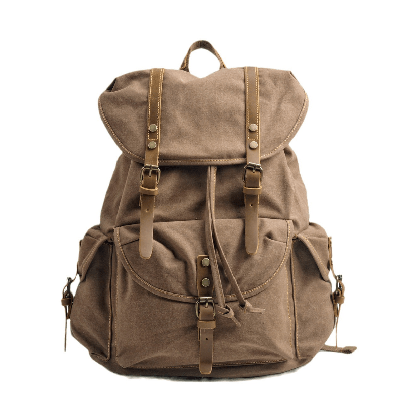 WessPack Militaire Canvas Rugzak Robuuste Reistas