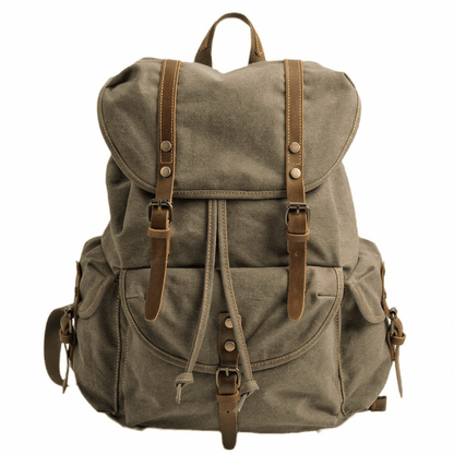 WessPack Militaire Canvas Rugzak Robuuste Reistas