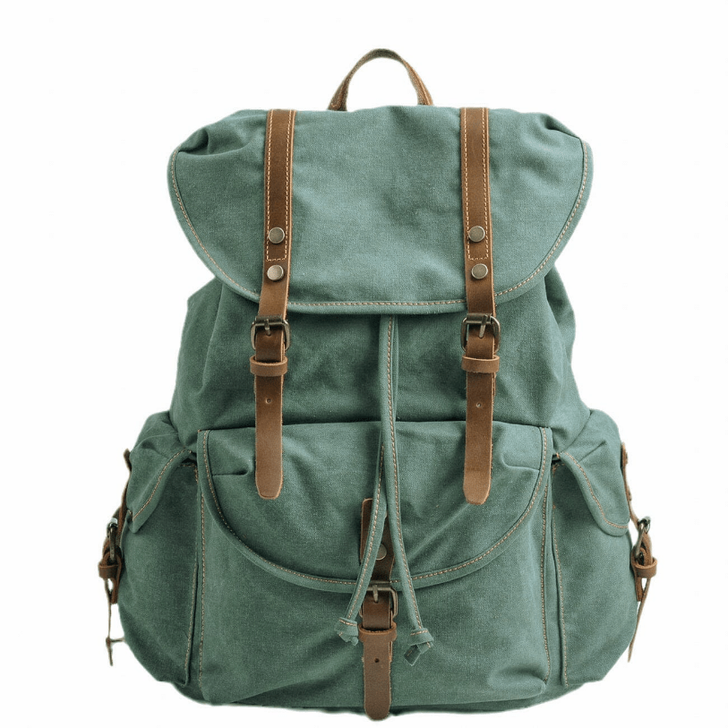 WessPack Militaire Canvas Rugzak Robuuste Reistas
