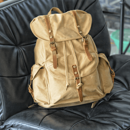 WessPack Militaire Canvas Rugzak Robuuste Reistas