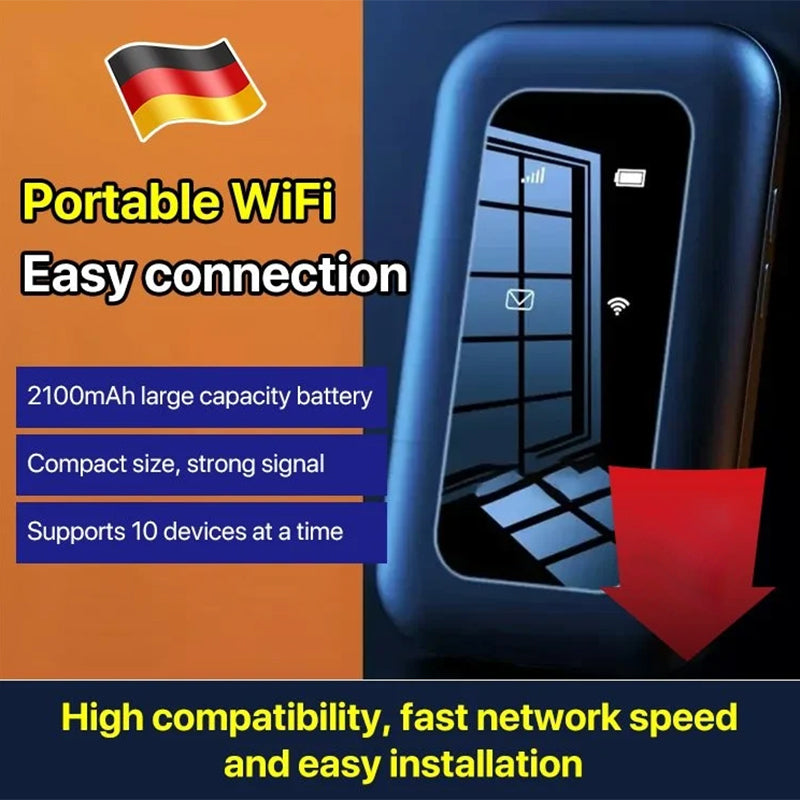 Wi-Fi Pro draagbare Wi-Fi versterker voor snel en betrouwbaar internet overal
