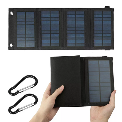 Wildaro – Foldable Solar Panel with 12W Output and USB Charging Port