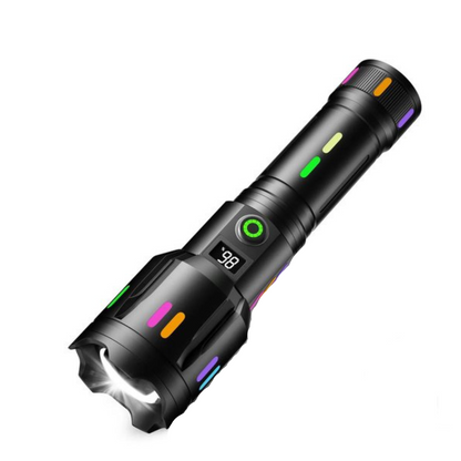 Wildaro – High-Power LED Flashlight with 9000 Lumens and USB-C Rechargeable Battery
