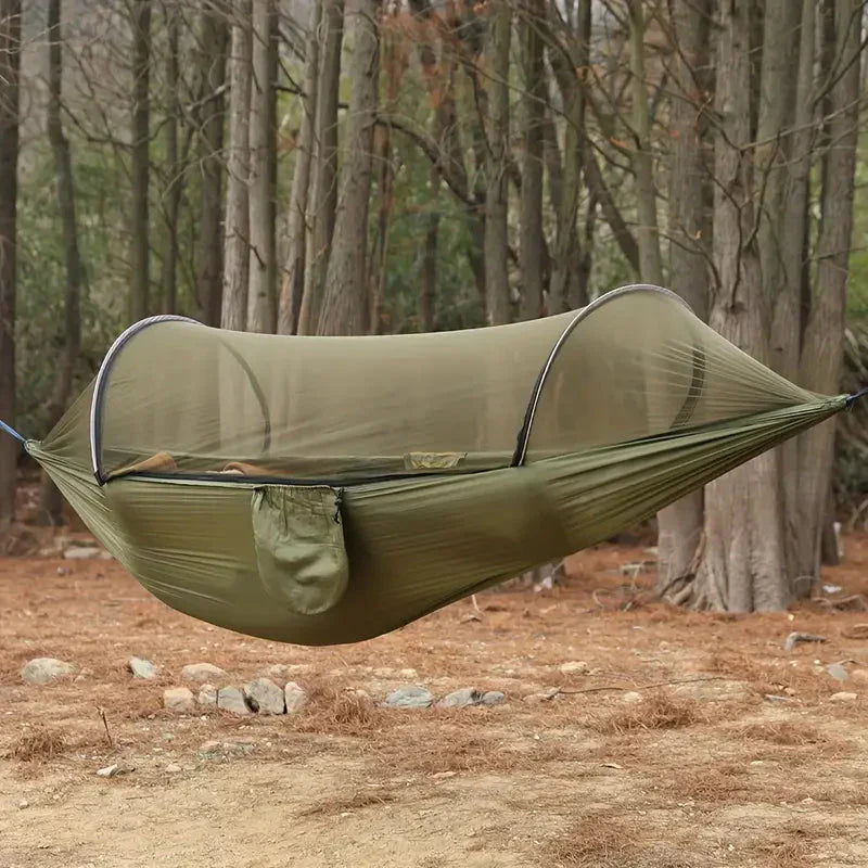 Wildaro – Lightweight Hammock with Integrated Mosquito Net for Outdoor Use