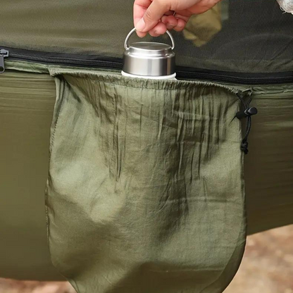 Wildaro – Lightweight Hammock with Integrated Mosquito Net for Outdoor Use