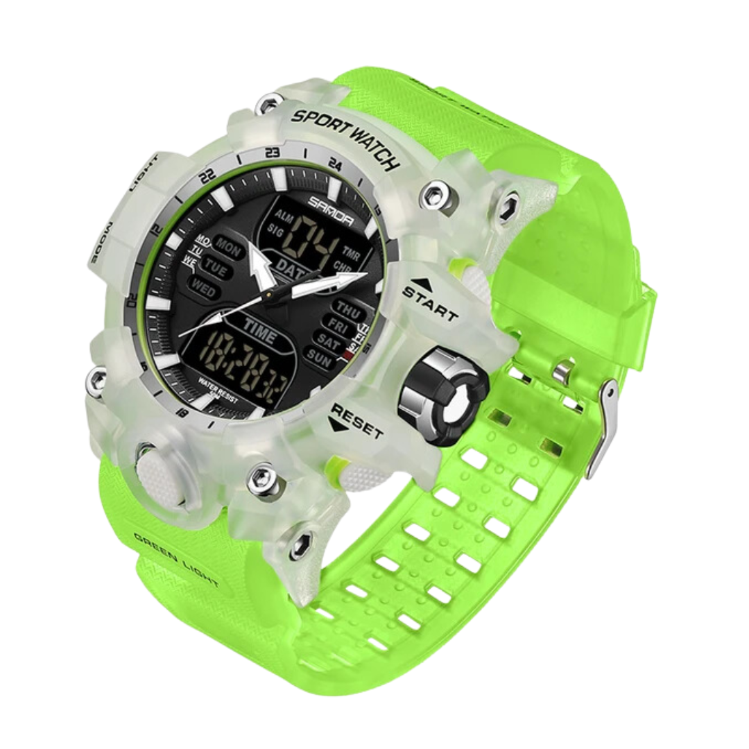 Wildaro – Men’s Outdoor Digital Watch with Shock and Water Resistance