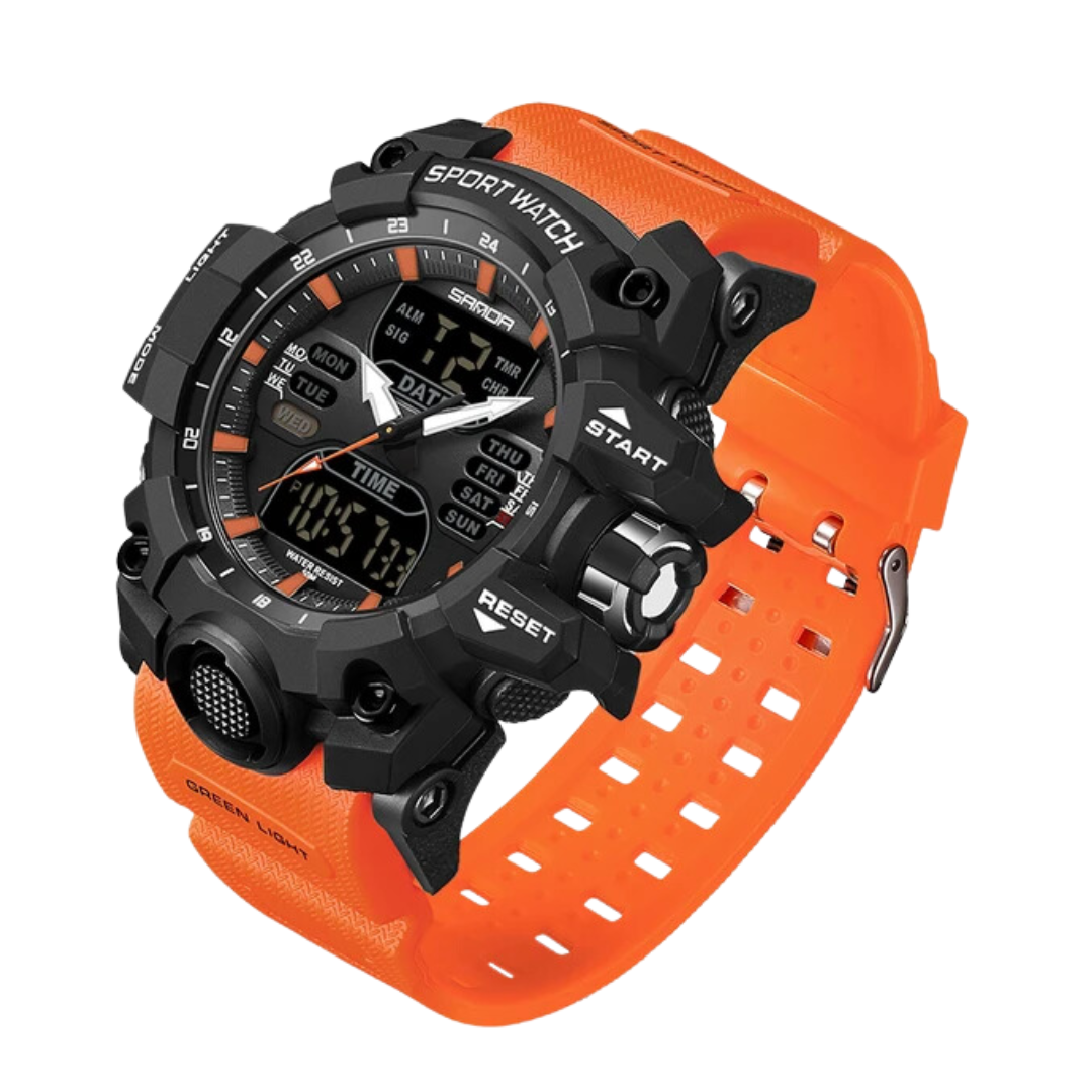 Wildaro – Men’s Outdoor Digital Watch with Shock and Water Resistance
