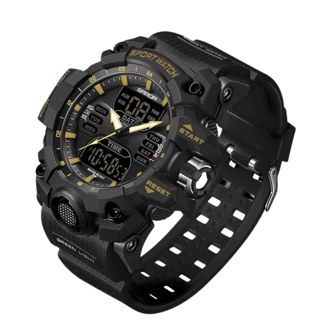 Wildaro – Men’s Outdoor Digital Watch with Shock and Water Resistance