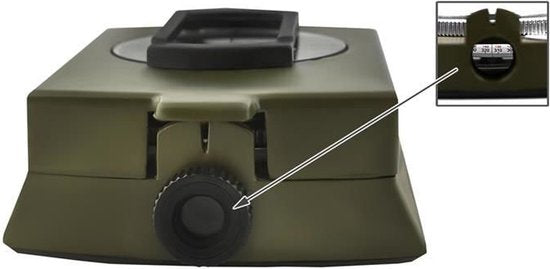 Wildaro – Professional Outdoor Survival Compass with Foldable Design