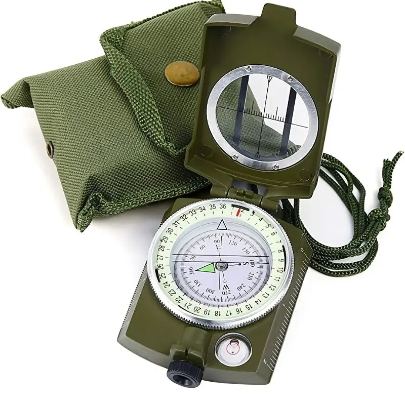 Wildaro – Professional Outdoor Survival Compass with Foldable Design
