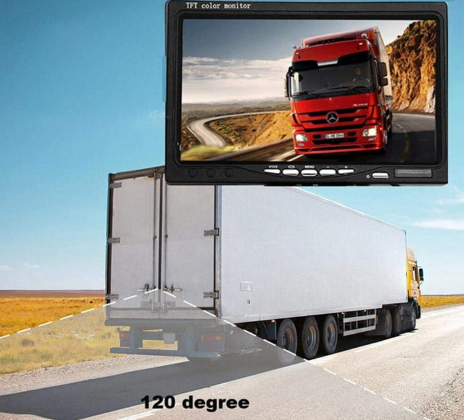 Draadloos achteruitrijcamera systeem met 7 inch scherm voor vrachtwagen trailer camper