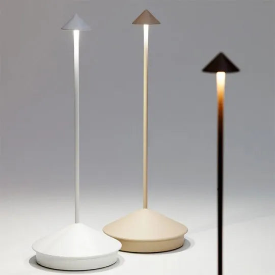 Draadloze LED-tafellamp met oplaadbare batterij en modern design