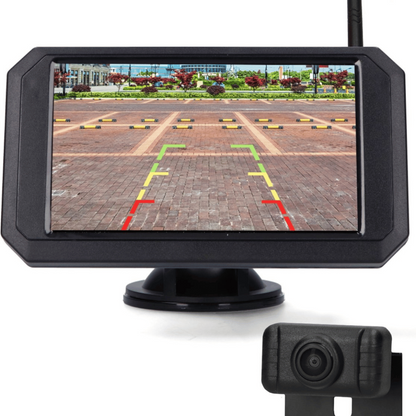 Draadloze achteruitrijcamera met monitor nachtzicht waterdicht achteruitrijsysteem