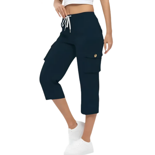 Women’s Cargo Hiking Capris – Lightweight, Breathable & Quick-Dry