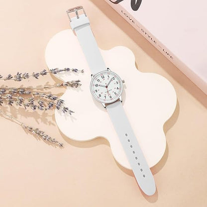 Dames Clip-On Fob Horloge Siliconen Waterdicht Ontwerp