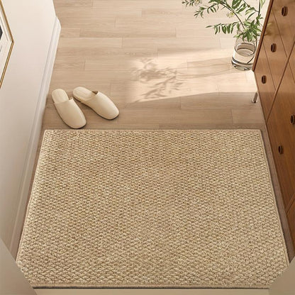 Woviva jute stijl deurmat duurzaam antislip binnen- en buitentapijt