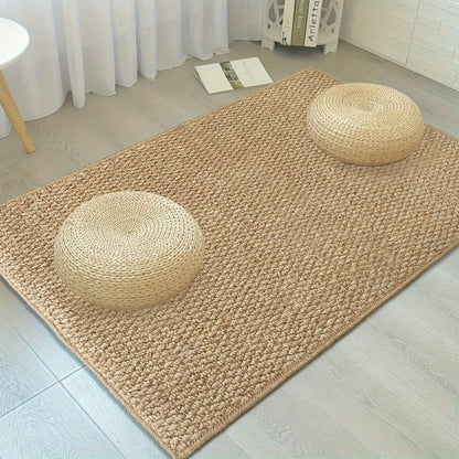 Woviva jute stijl deurmat duurzaam antislip binnen- en buitentapijt