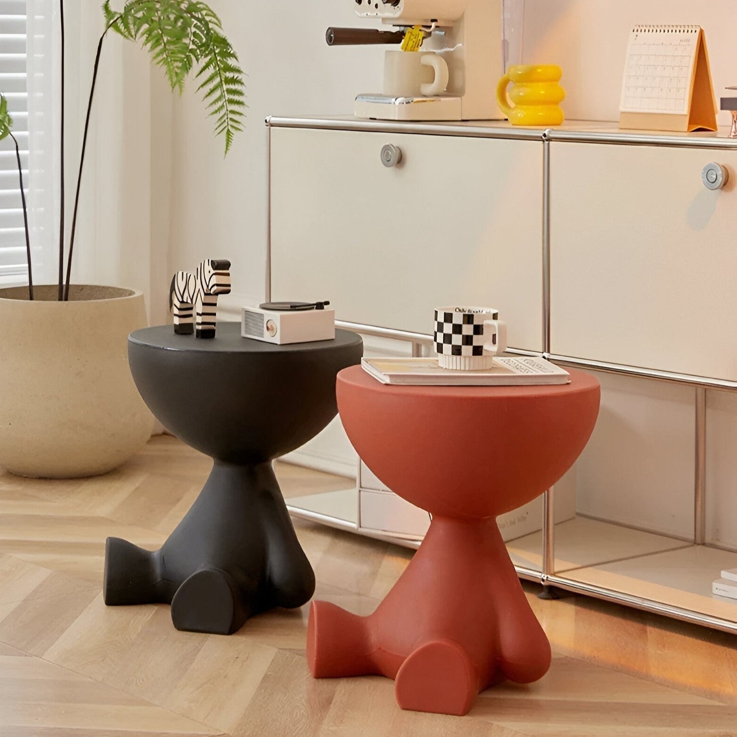Ylix Ronde Salontafel Moderne Compacte Bijzettafel