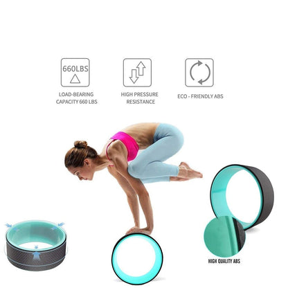 Yoga Wheel voor Flexibiliteit en Rugondersteuning