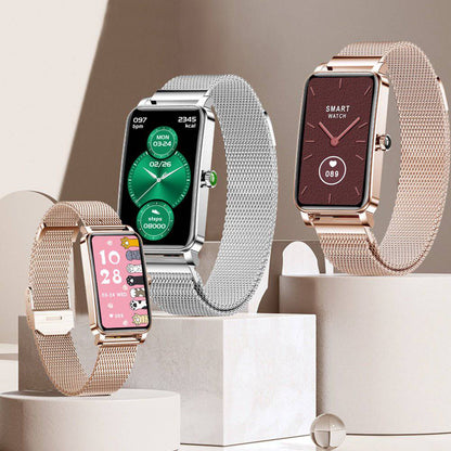 Zelina dames smartwatch met fitness- en gezondheidsmonitoring