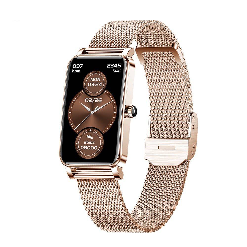 Zelina dames smartwatch met fitness- en gezondheidsmonitoring