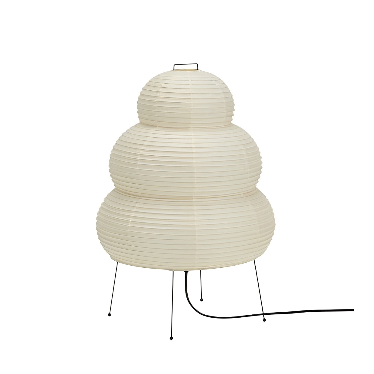Zen vloerlamp met dimbare LED-licht en Japans geïnspireerd ontwerp