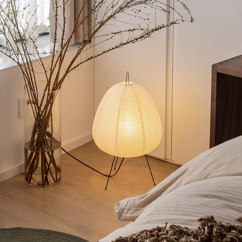 ZenGlow Japanse Rijstpapier Lamp Zacht Sfeerverlichting