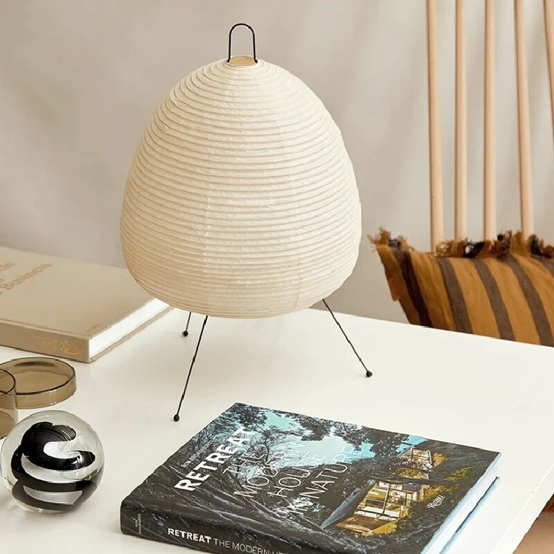 ZenGlow Japanse Rijstpapier Lamp Zacht Sfeerverlichting