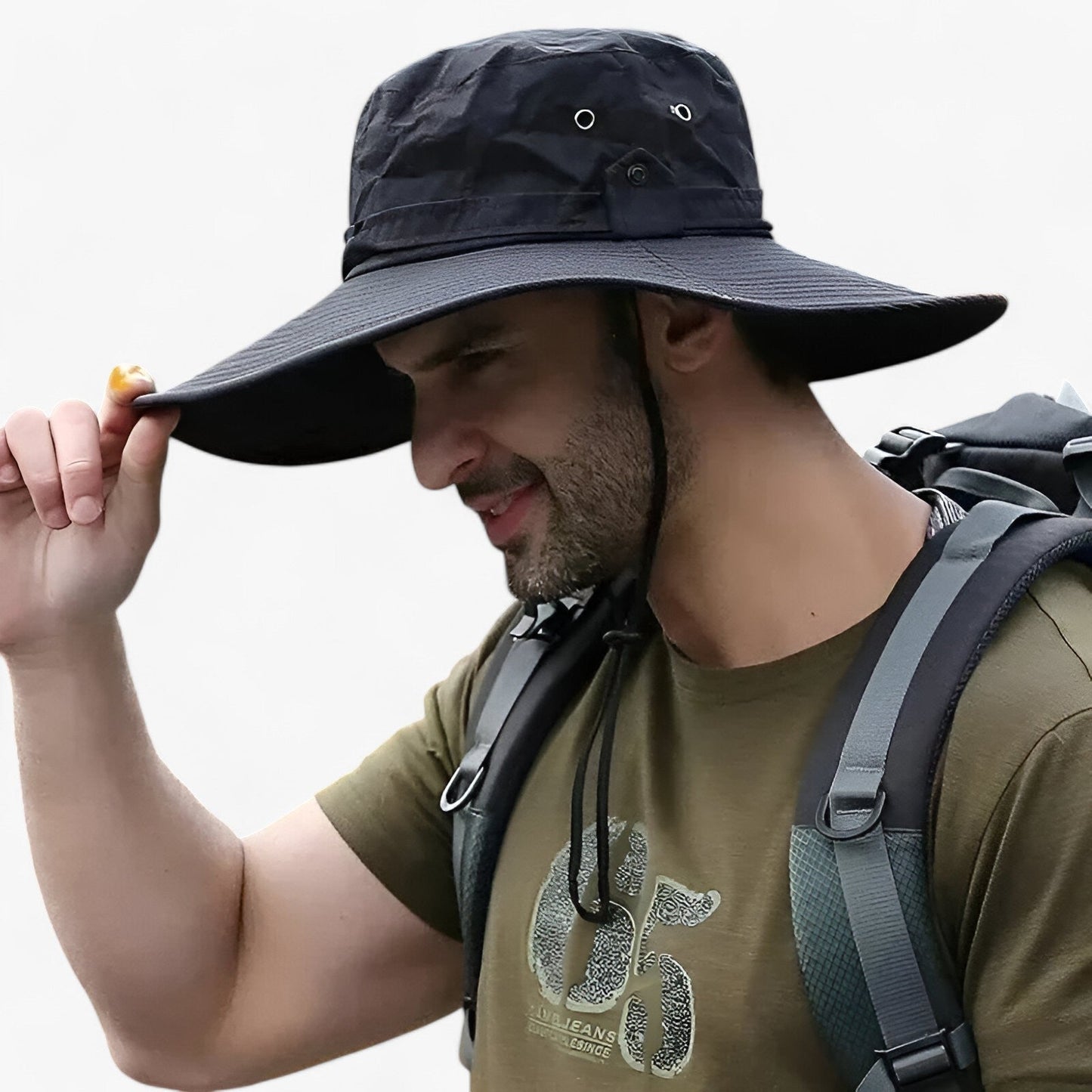 Zeno UV-beschermende ademende outdoor hoed