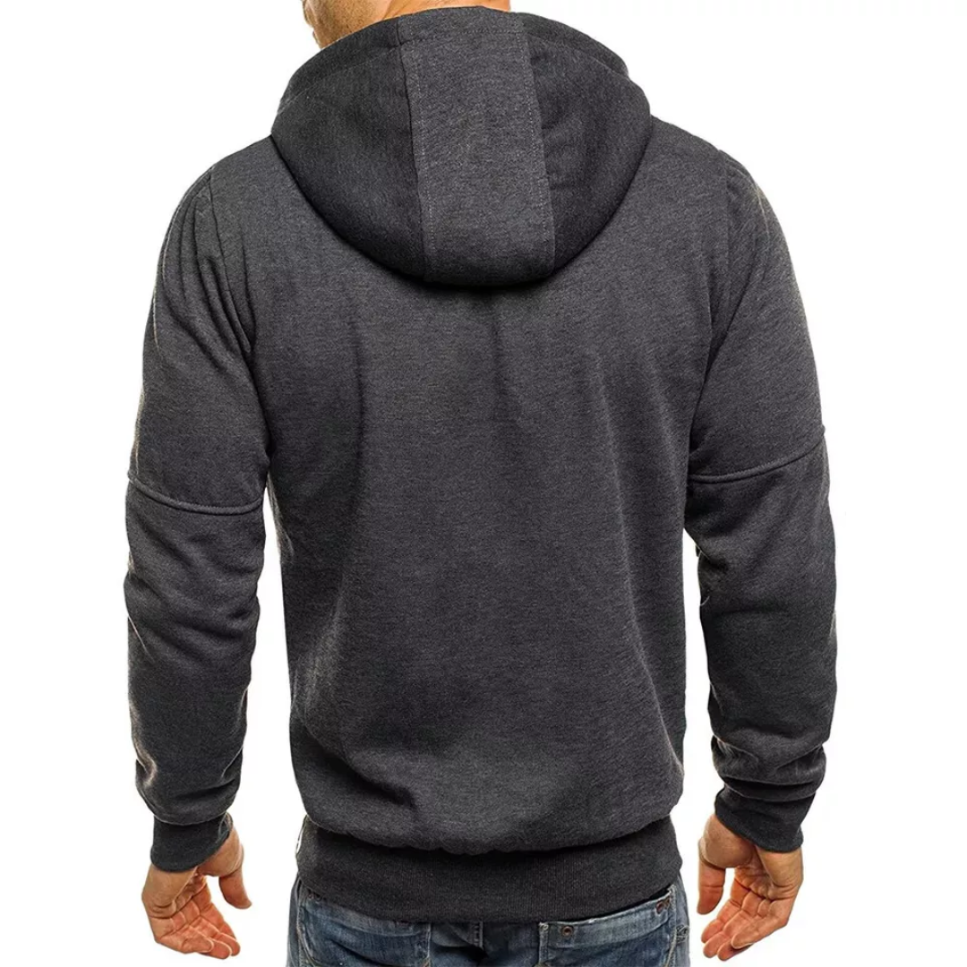 Hoodie met rits voor buitenactiviteiten – Warm, comfortabel en veelzijdig