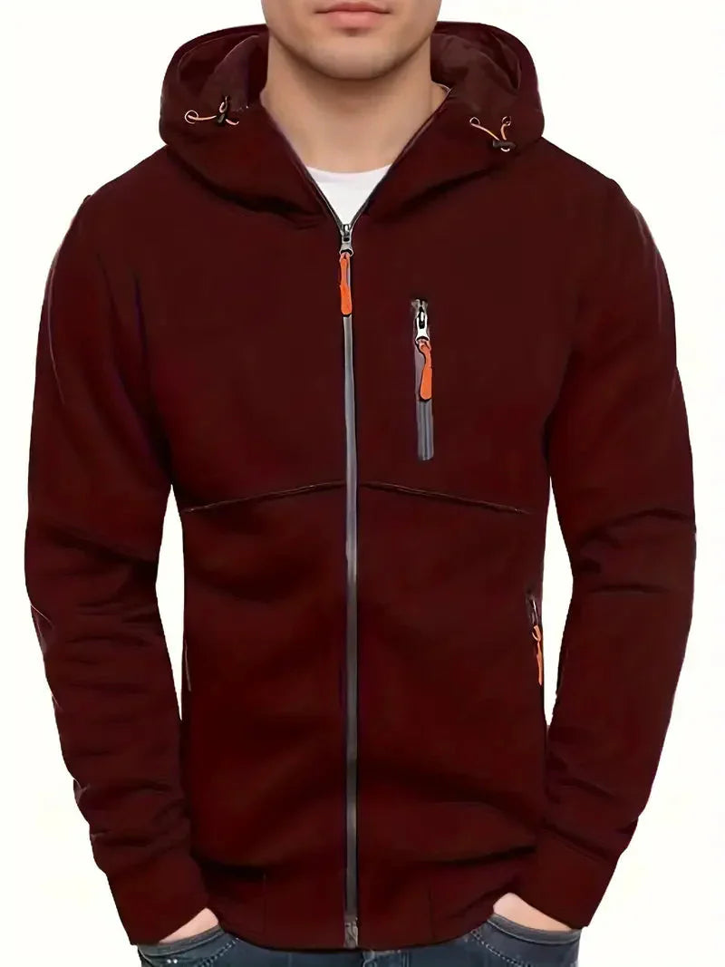 Hoodie met rits voor buitenactiviteiten – Warm, comfortabel en veelzijdig