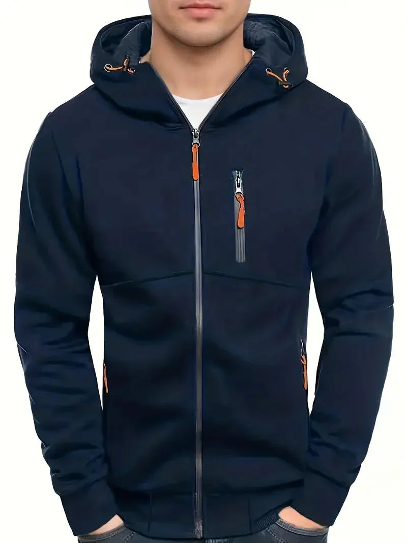 Hoodie met rits voor buitenactiviteiten – Warm, comfortabel en veelzijdig