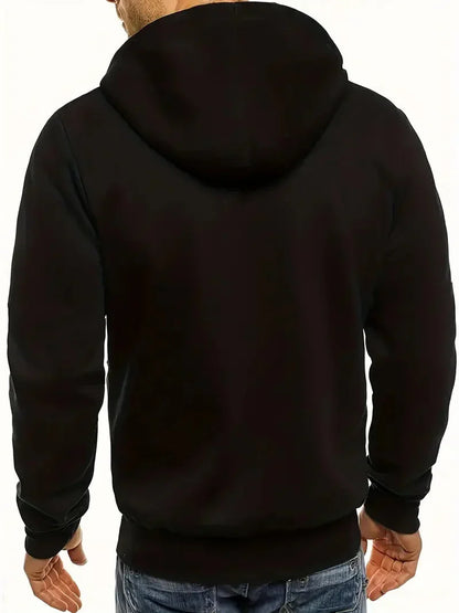 Hoodie met rits voor buitenactiviteiten – Warm, comfortabel en veelzijdig