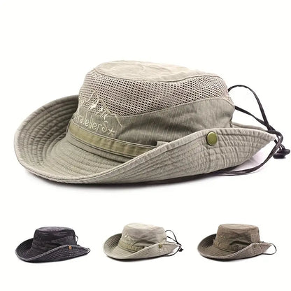 Outdoor Zonnehoed – Lichtgewicht & Ademend UV-bescherming