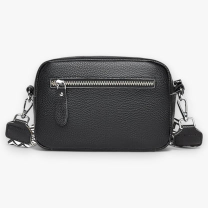 Elegante leren crossbodytas voor vrouwen met compact ontwerp