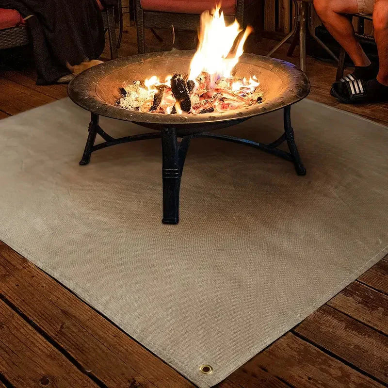 Vuurvaste Mat – BBQ- en Vuurkorfbescherming