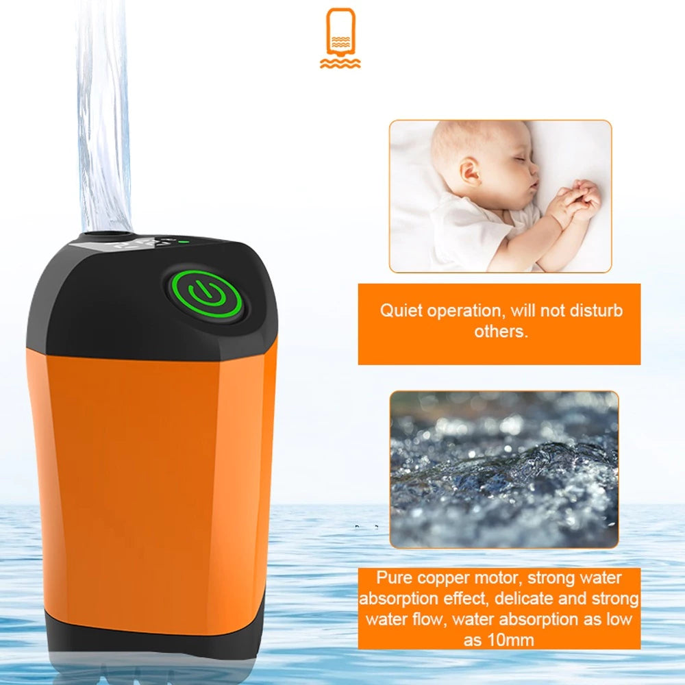 Draagbare campingdouche – Oplaadbaar, compact en efficiënt