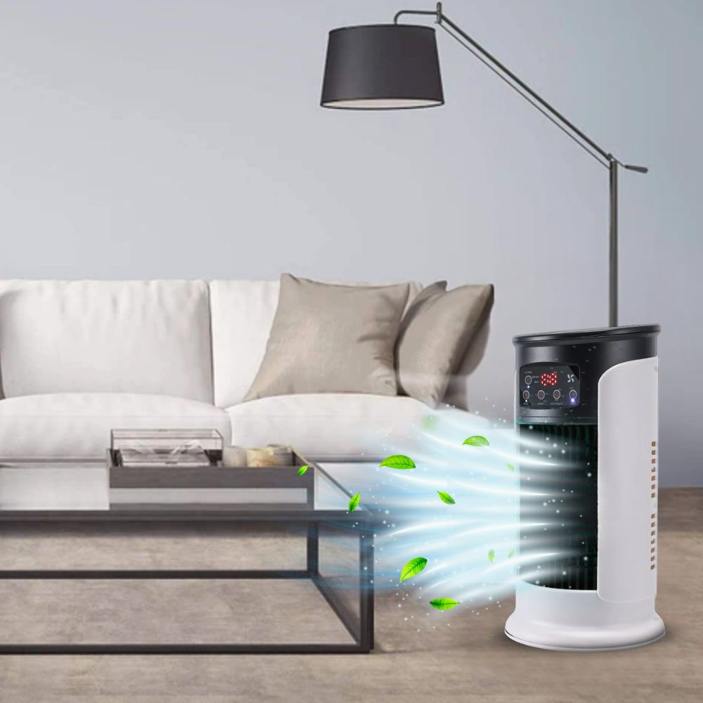 Compact Windowless Air Cooler with Cool Mist