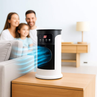 Compact Windowless Air Cooler with Cool Mist