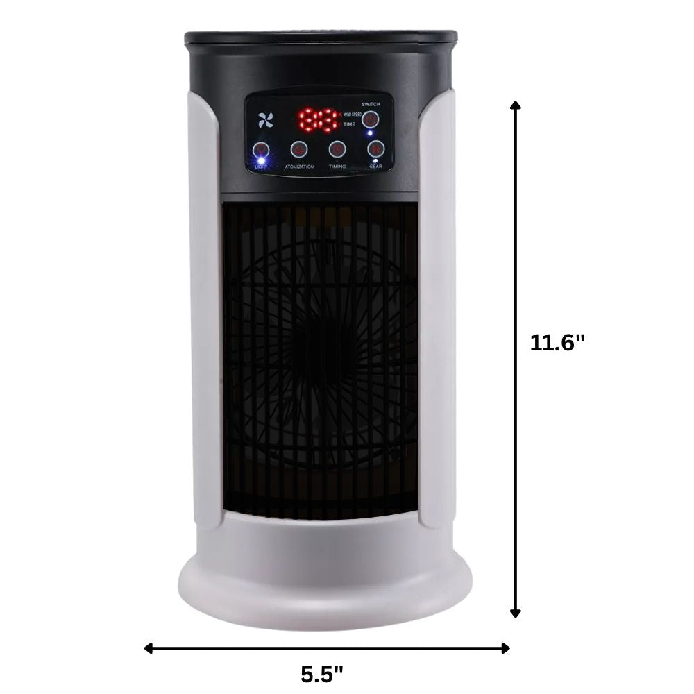 Compact Windowless Air Cooler with Cool Mist